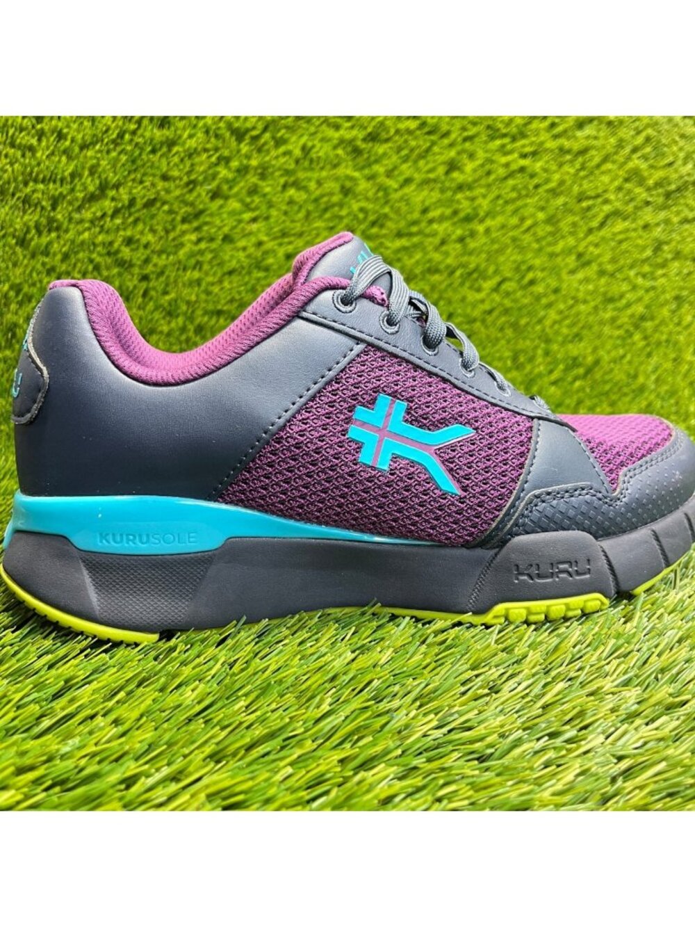 Kuru Quantum 2.0 Womens Size 7.5D Purple Blue Athletic Running Shoes Sneakers